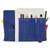 Luddite Denim Bendy Pen Case Essential in vibrant Blue Denim from the Authentic Denim series. Compact three-fold design with YKK zipper, secure flap, dedicated ruler pocket, and durable Sleki lining. Made in Japan. Étui à stylos Bendy Essential en denim bleu vif Luddite de la série Authentic Denim. Design compact à trois volets avec fermeture éclair YKK, rabat de sécurité, poche dédiée pour règle et doublure Sleki résistante. Fabriqué au Japon.