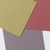 TAKEO PAPER MOTTAINAI MEMO Satogami 02 square memo pad featuring rustic sheets in Momiji Maple Leaf red, Rindo Gentian purple, and Wara Straw shades. / Bloc-notes carré TAKEO PAPER MOTTAINAI MEMO Satogami 02 présentant des feuilles rustiques aux teintes Momiji Erable, Rindo Gentiane et Wara Paille.