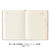 MIDORI hibino Diary 2027 A6 Limited Edition Pink featuring a textured leather embossed cover with gold foil stamping. / Agenda MIDORI hibino 2027 A6 Édition Limitée Rose présentant une couverture souple gaufrée effet cuir avec marquage à la feuille d'or.
