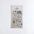 Suatelier Sticker sheet featuring Korean landmarks, N Seoul Tower, Kimbap, Bibimbap, and cityscape elements. / Planche d'autocollants Suatelier présentant des monuments coréens, la tour N de Séoul, du Kimbap, du Bibimbap et des éléments du paysage urbain.