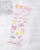 dodolulu Matte Sticker Sheet British Garden featuring delicate florals and vintage botanicals. / Planche d'autocollants mats dodolulu British Garden présentant des fleurs délicates et des motifs botaniques vintage.