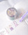 dodolulu doremi PET Tape As if by Magic featuring pre-cut glossy clear stickers with foil stamping and magical fairytale watercolor illustrations. / Ruban PET pré-découpé dodolulu doremi As if by Magic présentant des autocollants transparents brillant avec dorure et illustrations de contes de fées.