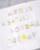 dodolulu doremi PET Tape Nestled in Green featuring pre-cut glossy clear stickers with lush greenery, leaves, and shimmering foil accents. / Ruban PET pré-découpé dodolulu doremi Nestled in Green présentant des autocollants transparents de feuillage avec dorure étincelante.