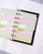 dodolulu Mini 6 Memo Refill Growing Thoughts featuring unpunched 120gsm double-sided paper with delicate illustrations. / Recharge de papier mémo Mini 6 dodolulu Growing Thoughts en papier 120g double face non perforé avec de délicates illustrations.