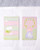 dodolulu Mini 6 Memo Refill Growing Thoughts featuring unpunched 120gsm double-sided paper with delicate illustrations. / Recharge de papier mémo Mini 6 dodolulu Growing Thoughts en papier 120g double face non perforé avec de délicates illustrations.