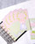 dodolulu Mini 6 Memo Refill Growing Thoughts featuring unpunched 120gsm double-sided paper with delicate illustrations. / Recharge de papier mémo Mini 6 dodolulu Growing Thoughts en papier 120g double face non perforé avec de délicates illustrations.