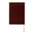 Hobonichi 5-Year Techo A5 2027-2031 five-year daily journal with brown textured cover and gold foil details. / Journal quinquennal Hobonichi 5-Year Techo A5 2027-2031 avec couverture texturée marron et détails en feuille d'or.