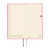 Hobonichi Techo 2027 Weeks in Colors: Pink Sapphire. Slim hardcover weekly planner with a vivid pink woven bookbinding cover, metallic pink 2027 foil, and a wallet-sized weekly horizontal layout. Hobonichi Techo 2027 Weeks, couleur Colors : Pink Sapphire. Agenda hebdomadaire mince à couverture rigide, textile de reliure rose vif aux reflets bleutés, millésime 2027 en foil rose métallique et format portefeuille à mise en page hebdomadaire horizontale.