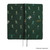 Hobonichi Techo 2027 Weeks Moomin: A Day in the Life of Snufkin. Slim hardcover English weekly planner with a deep green necktie-woven cover, woven Snufkin scenes, bronze lamé hat detail and gold 2027 foil. Hobonichi Techo 2027 Weeks Moomin : A Day in the Life of Snufkin. Agenda hebdomadaire anglais mince à couverture rigide vert profond en tissu de cravate, scènes tissées de Snufkin, détails en lamé bronze et millésime 2027 en foil or.