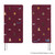 Hobonichi Techo 2027 Weeks V&A Series: Welcome to the V&A. Slim hardcover weekly planner with a maroon necktie-woven cover of museum motifs and light-blue 2027 foil. Hobonichi Techo 2027 Weeks V&A Series : Welcome to the V&A. Agenda hebdomadaire mince à couverture rigide bordeaux en tissu de cravate, motifs du musée et millésime 2027 en foil bleu clair.