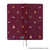 Hobonichi Techo 2027 Weeks V&A Series: Welcome to the V&A. Slim hardcover weekly planner with a maroon necktie-woven cover of museum motifs and light-blue 2027 foil. Hobonichi Techo 2027 Weeks V&A Series : Welcome to the V&A. Agenda hebdomadaire mince à couverture rigide bordeaux en tissu de cravate, motifs du musée et millésime 2027 en foil bleu clair.