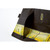 Hobonichi Techo A5 Cousin Cover Akiko Miyakoshi: An Airport at Night. Textured polyester cover with a continuous night-airport scene in warm yellow light, yellow ribbon bookmarks and a hidden pocket detail. Couverture Hobonichi Techo A5 Cousin Akiko Miyakoshi : An Airport at Night. Polyester texturé, scène d’aéroport de nuit en lumières jaunes continues, signets jaune vif et détail caché dans la poche.