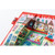 Hobonichi Techo A6 Original Cover Yumi Kitagishi: White Cat House. Polyester cover printed with a red-toned dollhouse of white cats, pale-green lining, floral Tyrolean-style pen holders and window rooms in the back pocket. Couverture Hobonichi Techo A6 Original Yumi Kitagishi : White Cat House. Polyester imprimé d’une maison de poupée aux chats blancs, doublure vert pâle, porte-stylos tyroliens et pièces visibles dans les fenêtres au verso.