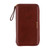 Hobonichi Techo Weeks Cover Single Color: Amarone. Slim zip cover in deep wine Italian PU with a matching zipper pull and a clip-style pen hook. Couverture Weeks Hobonichi Techo Single Color : Amarone. Housse zippée mince en PU italien rouge vin, tirette assortie et crochet pour stylo par le clip.