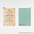 Hobonichi A6 Pencil Board V&A Series: V&A’s Foundation Stone Programme. Thin Yupo board for A6 with the 1899 renaming ceremony programme, mint-green reverse, millimetre ruler and Today tab. Planche à crayon Hobonichi A6 V&A Series : V&A’s Foundation Stone Programme. Plaque Yupo fine pour A6 : programme de la pose de la première pierre en 1899, verso vert menthe, règle millimétrée et onglet Today.