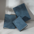 TAKE A NOTE Planner PU Cover A5 Washed Blue textured leatherette notebook cover. / Couverture de carnet A5 en similicuir bleu délavé TAKE A NOTE Planner PU Cover.