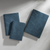 TAKE A NOTE Planner PU Cover A5 Washed Blue textured leatherette notebook cover. / Couverture de carnet A5 en similicuir bleu délavé TAKE A NOTE Planner PU Cover.