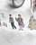 Some Sort of Fern Glossy PET Tape Figure Magazine (5 cm). A 5 cm × 10 m glossy PET roll of magazine-style crowd figures, 100 cm loop. Ruban PET brillant Some Sort of Fern Figure Magazine (5 cm). Rouleau PET brillant 5 cm × 10 m de silhouettes de foule façon magazine, motif 100 cm.