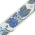BGM Flower & Leaf Washi Tape Hydrangea (2 cm). A 20 mm × 5 m foil-stamped washi roll of hydrangea in a low-key two-colour print. Ruban washi BGM Flower & Leaf Hydrangea (2 cm). Rouleau washi 20 mm × 5 m, hortensia, dorure et impression bichrome.