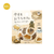 BGM Today’s Cafe Sticker Set Home Cafe. A foil-stamped flake pack of 45 home-café stickers (15 designs × 3) in a 90 × 100 mm sleeve. Set d’autocollants BGM Today’s Cafe Home Cafe. 45 stickers café à la maison dorés (15 motifs × 3), pochette 90 × 100 mm.
