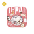 BGM IPPAI Sticker Set Lots of Cats. A foil-stamped flake pack of 45 cat stickers (15 designs × 3) in a 90 × 100 mm sleeve, IPPAI vol.5. Set d’autocollants BGM IPPAI Lots of Cats. 45 stickers chats dorés (15 motifs × 3), pochette 90 × 100 mm, IPPAI vol.5.