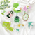 BGM Dolce Vita Sticker Set Letter of Happiness. A foil-stamped clear PET pack of 30 letter-and-note stickers (10 designs × 3). Set d’autocollants BGM Dolce Vita Letter of Happiness. 30 stickers lettres transparents dorés (10 motifs × 3), PET.