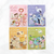 BGM Dolce Vita Sticker Set Letter of Happiness. A foil-stamped clear PET pack of 30 letter-and-note stickers (10 designs × 3). Set d’autocollants BGM Dolce Vita Letter of Happiness. 30 stickers lettres transparents dorés (10 motifs × 3), PET.