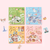 BGM Piece of The Journey Sticker Set To The Forest. A foil-stamped flake pack of 45 forest-journey stickers (15 designs × 3) in a 90 × 100 mm sleeve. Set d’autocollants BGM Piece of The Journey To The Forest. 45 stickers voyage en forêt dorés (15 motifs × 3), pochette 90 × 100 mm.