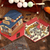 BGM Diorama 2.5D Sticker Set Sushi Restaurant. Two 128 × 130 mm fold-open sheets of a two-storey conveyor-belt sushi shop. Set d’autocollants BGM Diorama 2.5D Sushi Restaurant. Deux feuilles 128 × 130 mm, restaurant de sushis à tapis roulant à deux étages.