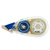 PLUS Whiper Petit Cream Correction Tape 5 mm. A compact blue body with 6 m of cream tape for ivory planner paper. Ruban correcteur PLUS Whiper Petit Cream 5 mm. Boîtier compact bleu, 6 m de ruban crème pour papier ivoire.