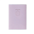 Kutsuwa Piclog Journal Pale Lilac. A 154 × 110 × 8 mm undated photo diary, lilac PVC cover, 144 pages. Journal Kutsuwa Piclog Pale Lilac. Journal photo non daté 154 × 110 × 8 mm, couverture PVC lilas, 144 pages.