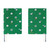 Hobonichi Techo A6 HON Bow and Tie Sheep Sheep Sheep Japanese planner with green necktie fabric. / Agenda japonais Hobonichi Techo A6 HON Bow and Tie Sheep Sheep Sheep en tissu de cravate vert.