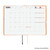 Hobonichi Techo A6 HON ONE PIECE magazine Very Very Merry Japanese planner with orange Going Merry cover. / Agenda japonais Hobonichi Techo A6 HON ONE PIECE magazine Very Very Merry avec couverture orange Going Merry.