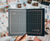 La Dolce Vita x I-mat Foldable Cutting Mat Writing A5 to A6 stationery mat. / Tapis de coupe pliable La Dolce Vita x I-mat Writing format A5 à A6.