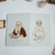La Dolce Vita x I-mat Foldable Cutting Mat Writing A5 to A6 stationery mat. / Tapis de coupe pliable La Dolce Vita x I-mat Writing format A5 à A6.