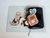 La Dolce Vita Acrylic Keychain Journal with Me mirror acrylic charm. / Porte-clés en acrylique miroir La Dolce Vita Journal with Me.