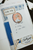 La Dolce Vita Memo Pad Literature Girl 50 sheets 5 designs 100g paper pad. / Bloc-notes La Dolce Vita Literature Girl 50 feuilles 5 motifs papier 100g.