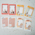 La Dolce Vita Label Sticker Set Journal with me 8 pcs writable label stickers. / Lot de 8 étiquettes autocollantes inscriptibles La Dolce Vita Journal with me.