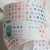 Lin Chia Ning Washi Tape Watercolor Pattern 2 3cm Taiwanese paper tape. / Ruban adhesif washi Lin Chia Ning Watercolor Pattern 2 3cm fait au Taiwan.