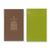 Midori 3-Year Diary Brown Cover cloth journal with slipcase. / Journal intime 3 ans Midori couverture marron en tissu fait au Japon.
