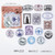 Stickwith Time Travel Sticker Set - Footprint Signets