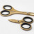 TOOLS to LIVEBY Scissors 3" - Gold