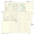 MIDORI Professional Diary 2024 PRD Slim Weekly Vertical Planner - Black