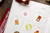 OURS 2027 Research Project Journal A5 The Reunion planner with fruit jam artwork and card slot cover. / Agenda A5 OURS 2027 Research Project Journal The Reunion avec illustrations de fruits et pochette pour cartes.