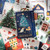 BGM Christmas Postcard Set - Blue