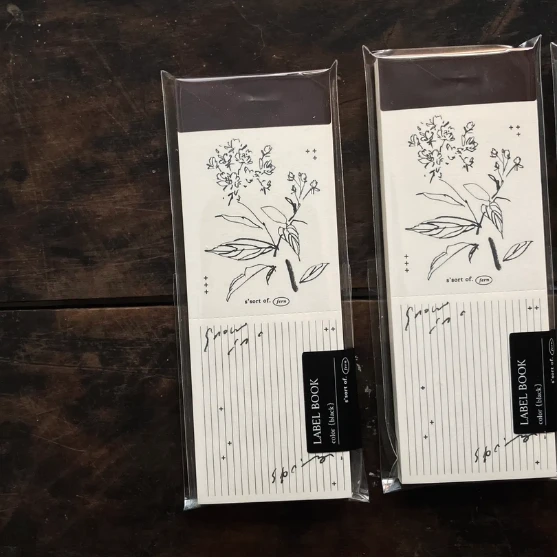 Some Sort of Fern Vintage Notepad - Bridal Wreath