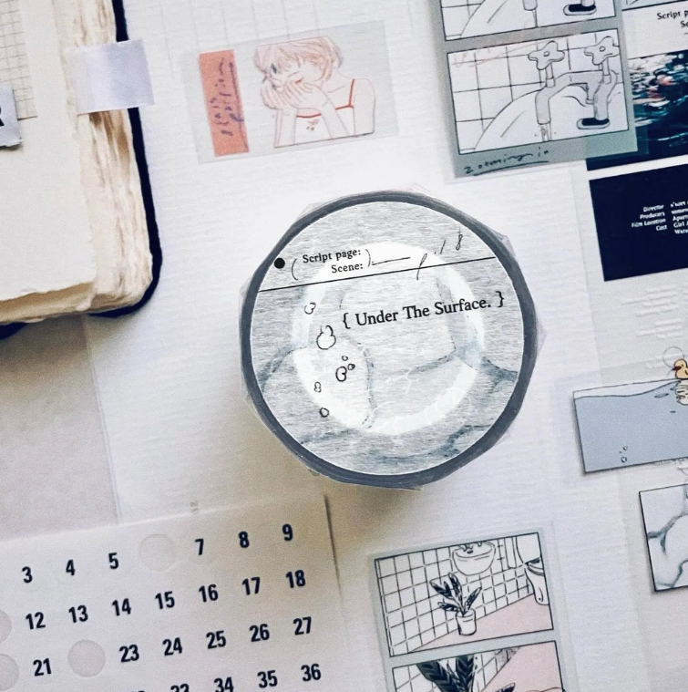 Some Sort of Fern Glossy PET Tape - Petit Photo Booth (4cm)