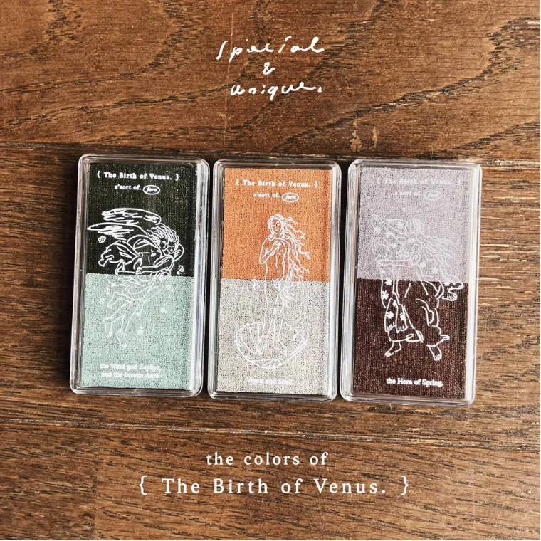 Some Sort of Fern Ink Pad Set - The Birth of Venus (6 colours)