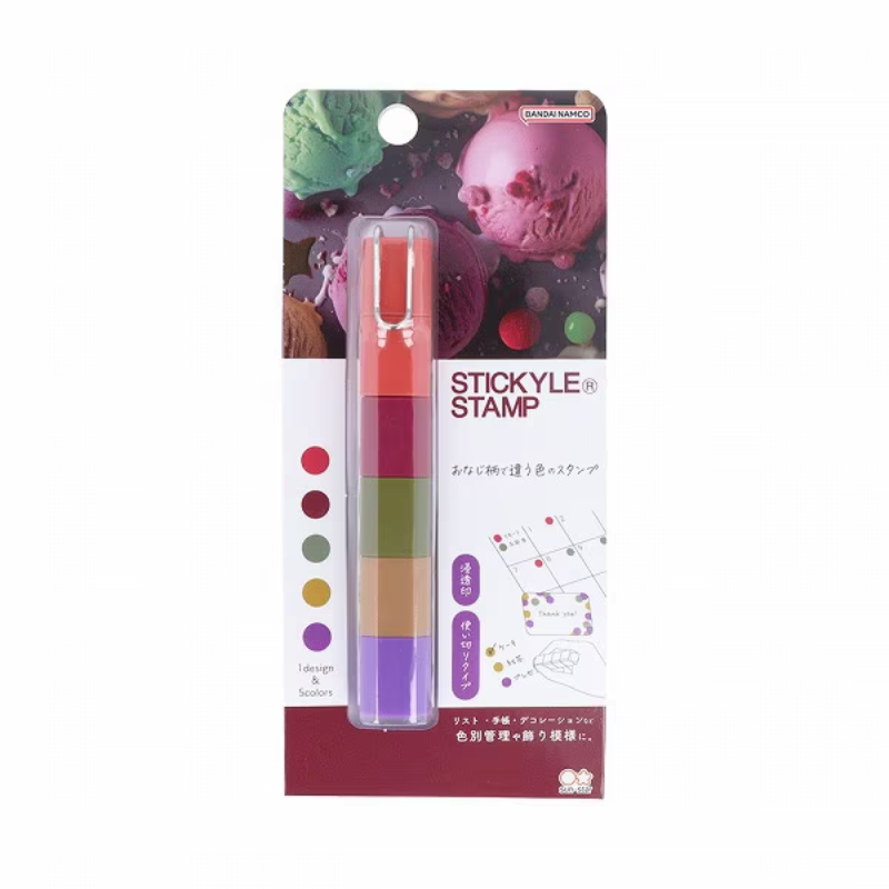 Sun-Star Stickyle Stamp - Circle