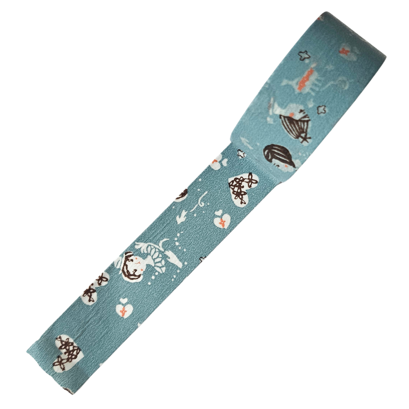 Classiky Girl Masking Tape - Asagi (2.4cm)